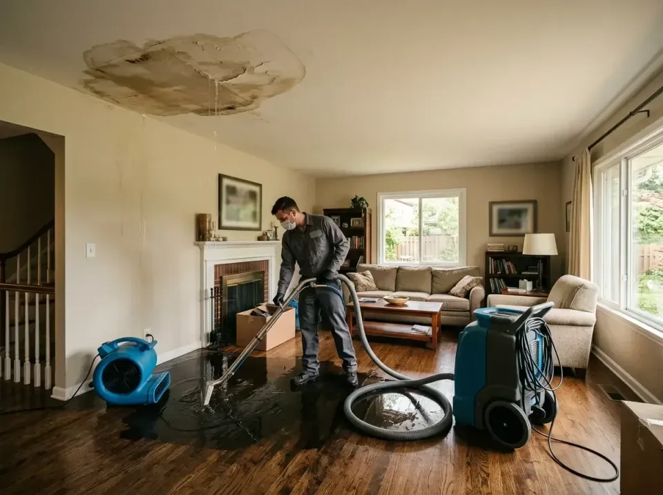 attic-pipe-burst-ceiling-drip-008 — frequently asked questions, Water Damage Restoration & Carpet Care in Mount Rainier, MD